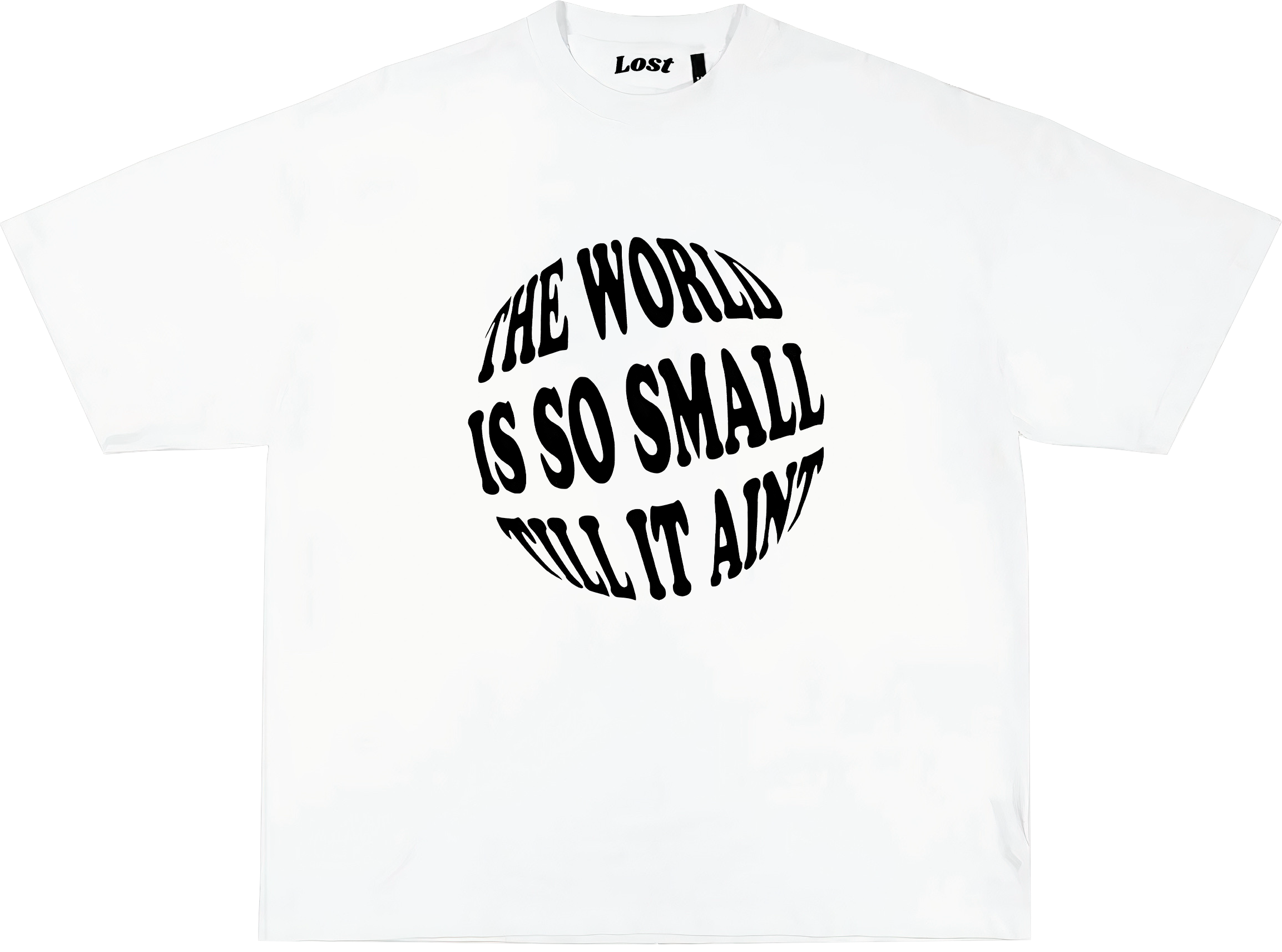 MAC MILLER "world is too small" Oversized T-shirt