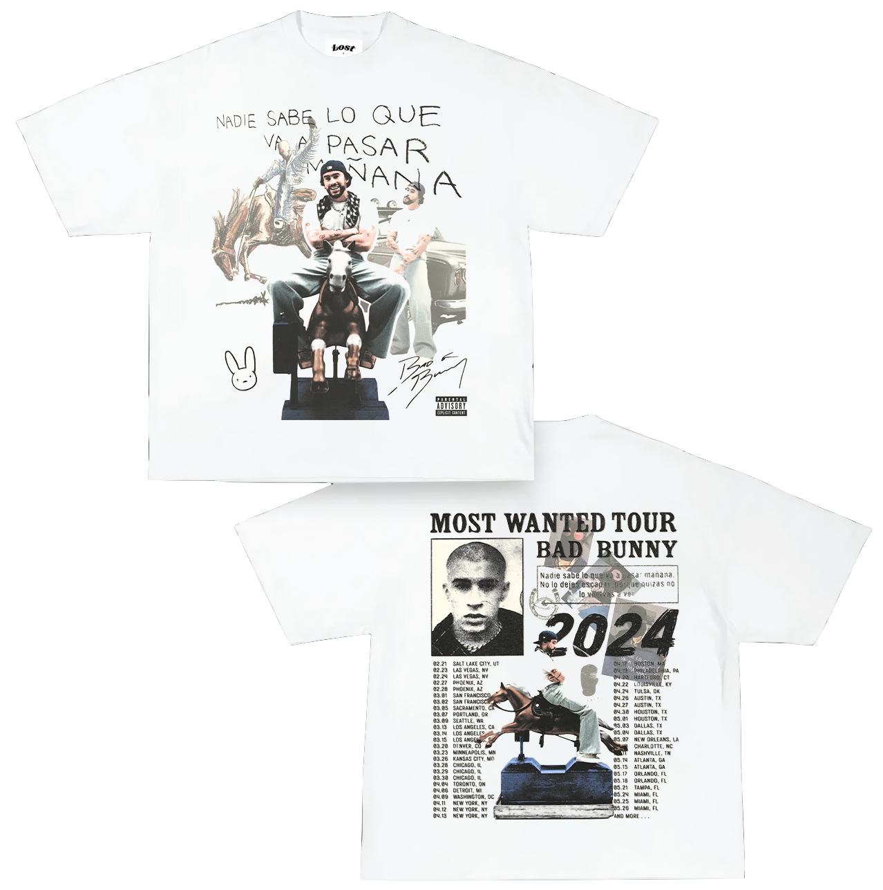 MOST WANTED TOUR TEE