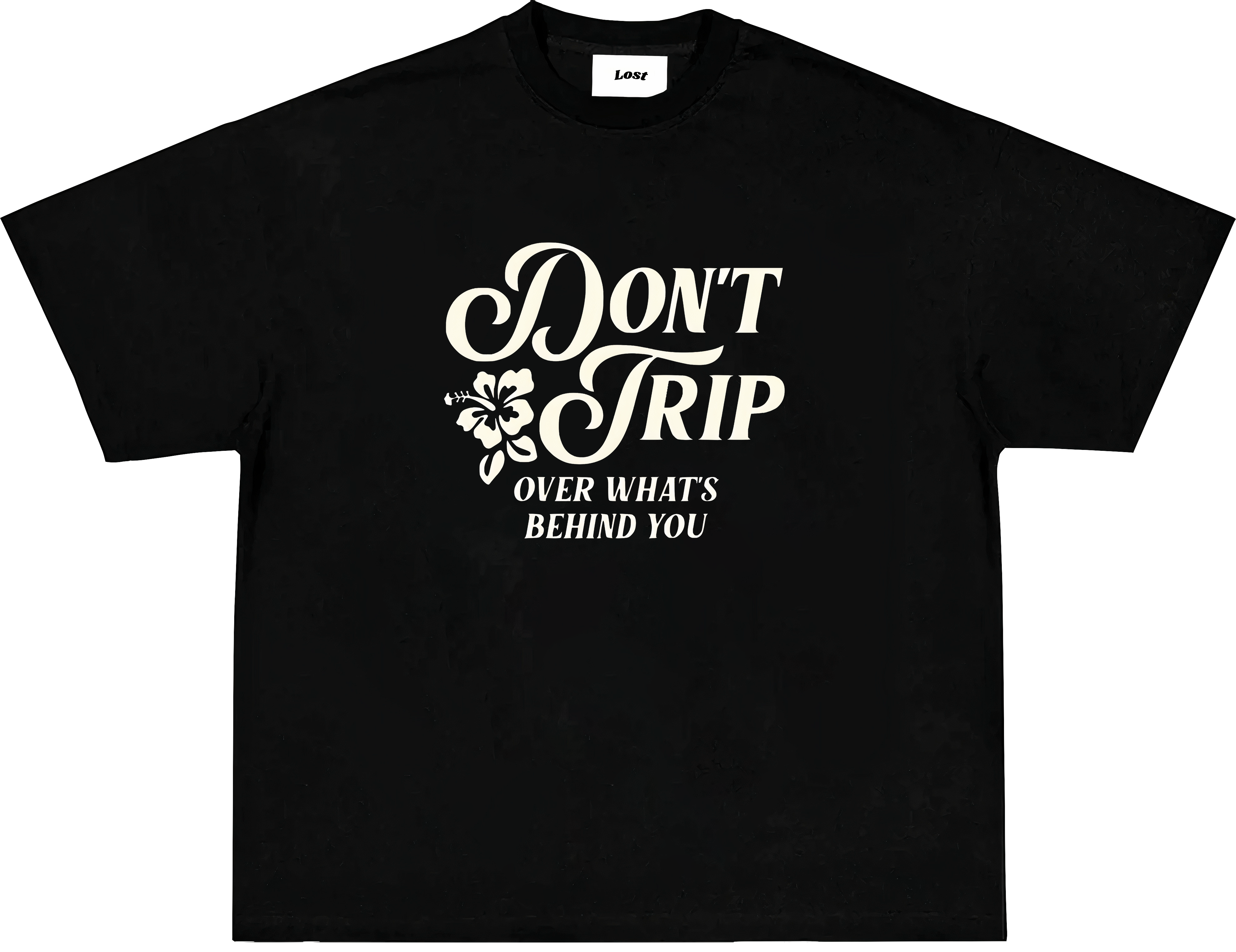 MAC MILLER "dont trip" Oversized T-shirt