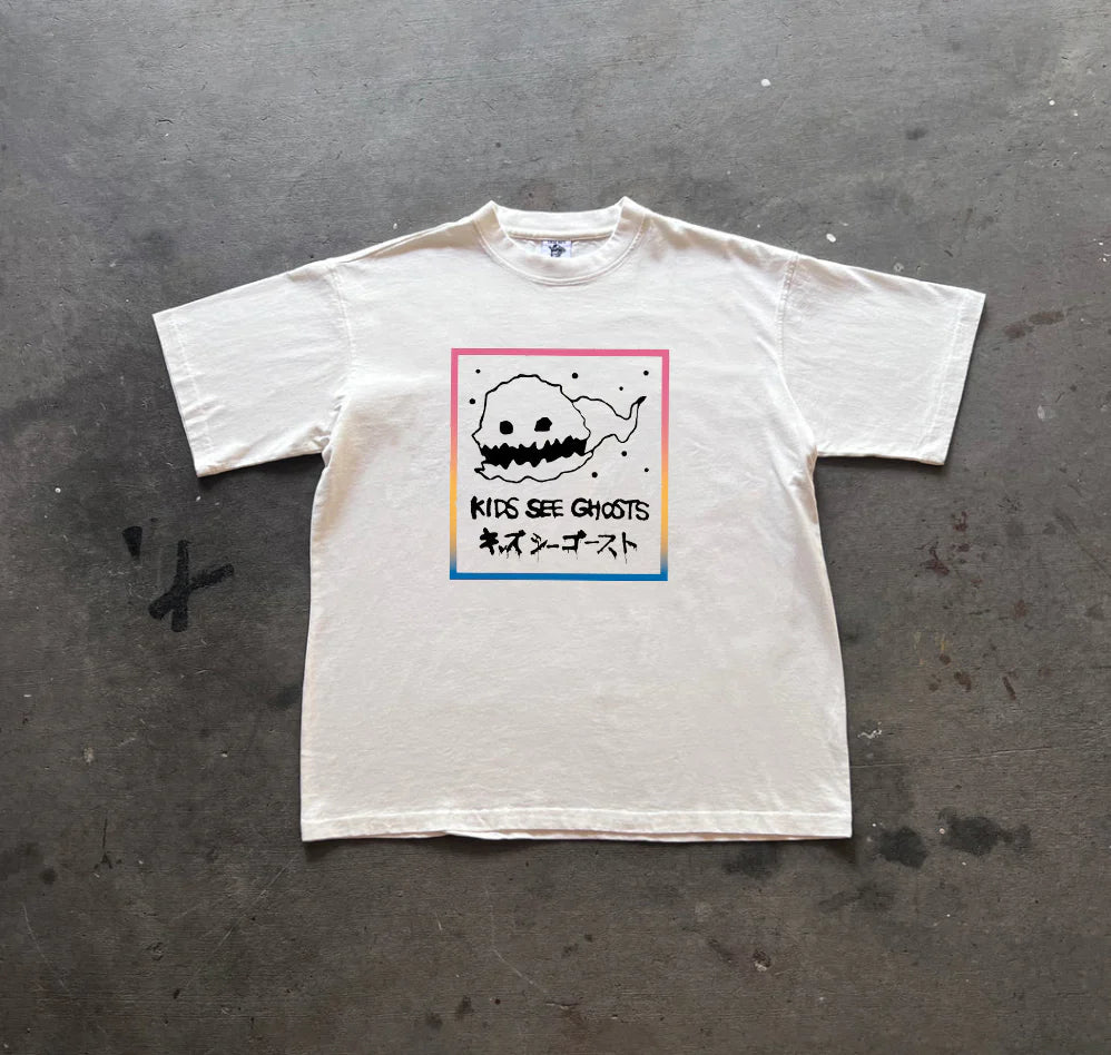 KANYE WEST "kids see ghosts" Oversized T-shirt
