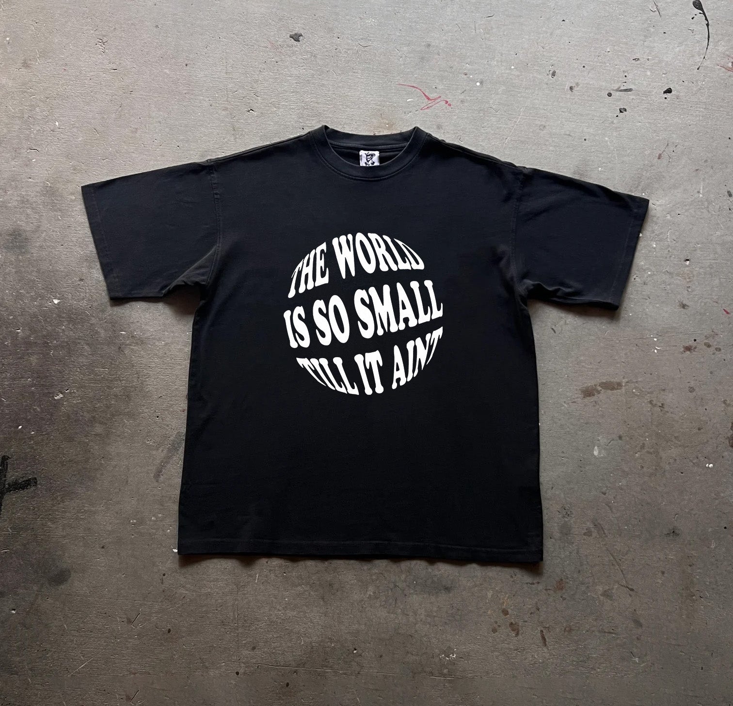 MAC MILLER "World is too small" Oversized T-shirt