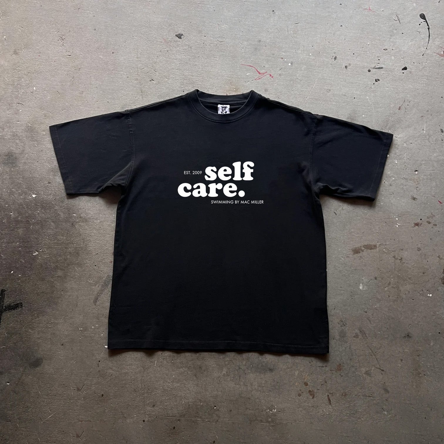 MAC MILLER "Self care" Oversized T-shirt