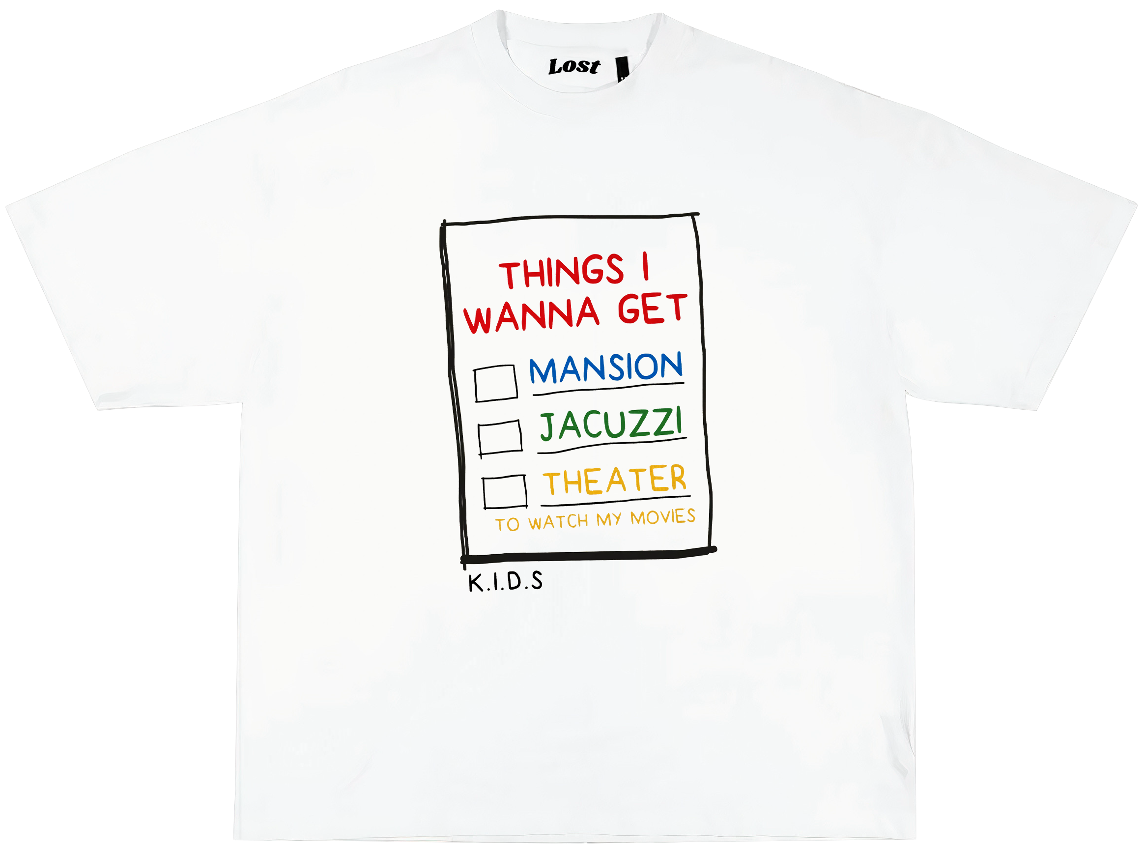 MAC MILLER "Things I wanna get" Oversized T-shirt