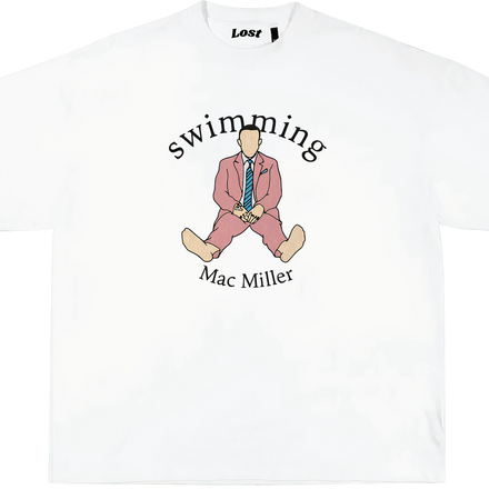 MAC MILLER "swimming" Oversized T-shirt