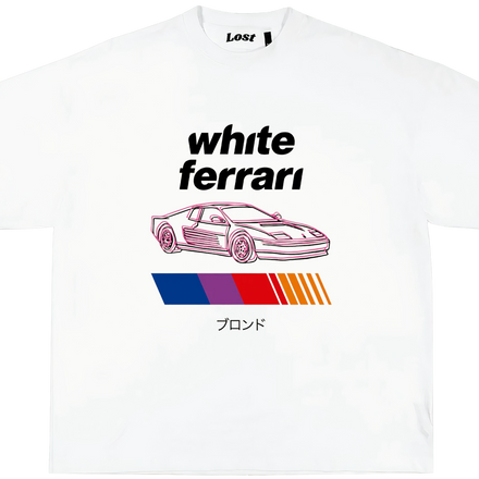 FRANK OCEAN "White Ferrari" Oversized T-shirt